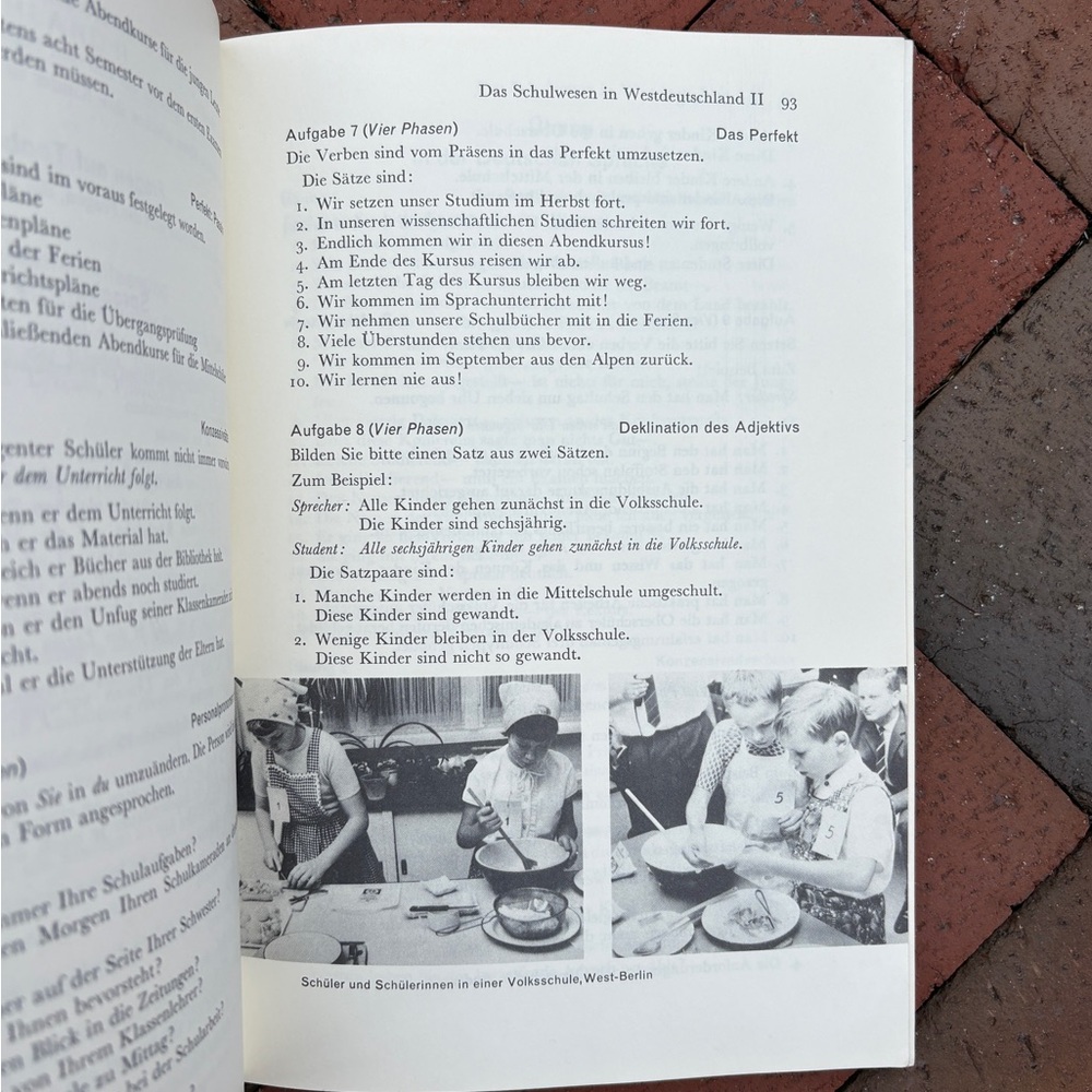 1971 Fortbildung in der deutshcen Sprache German Student Book ESL Language Guide - Picture 5 of 12